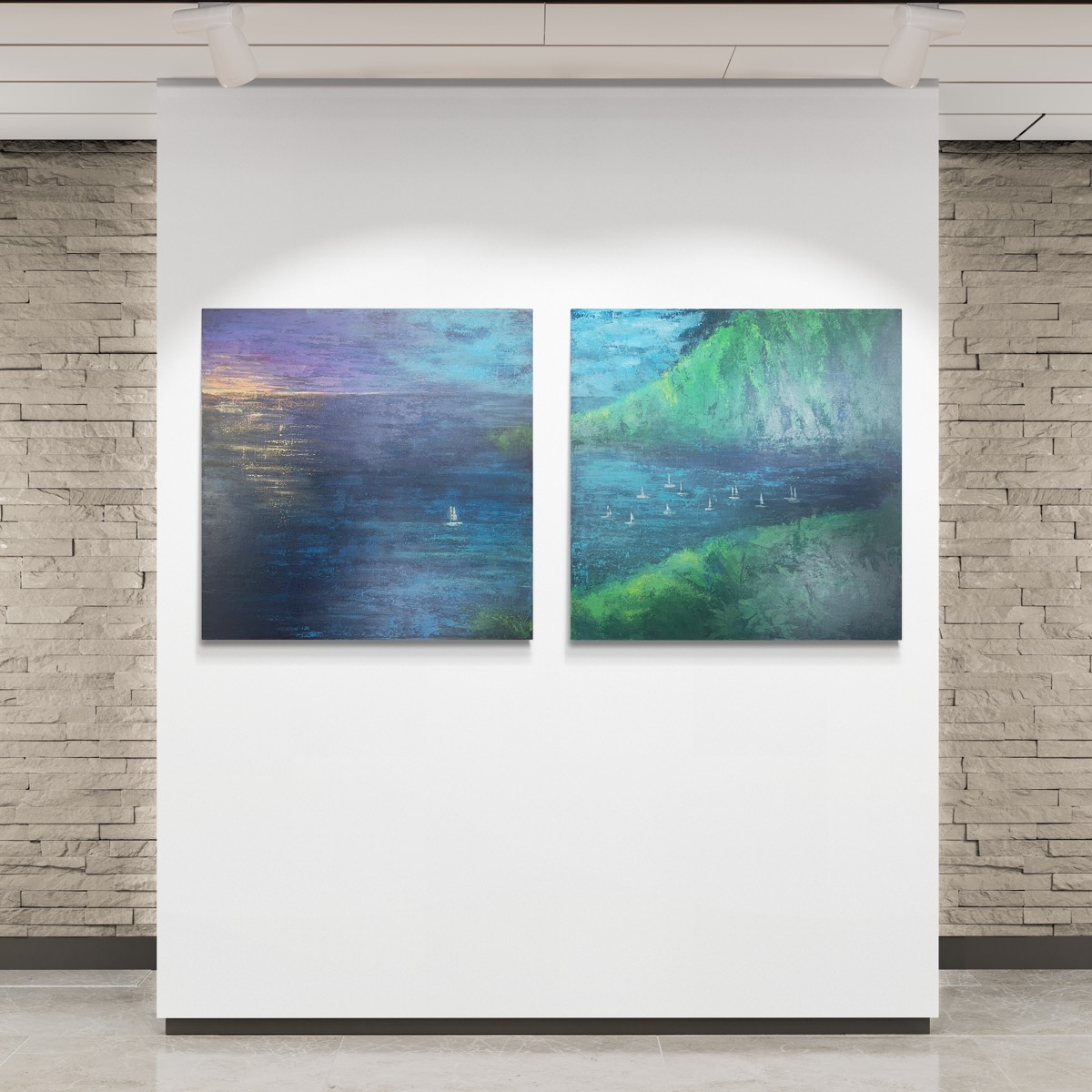 Calm Ocean & The Bay II