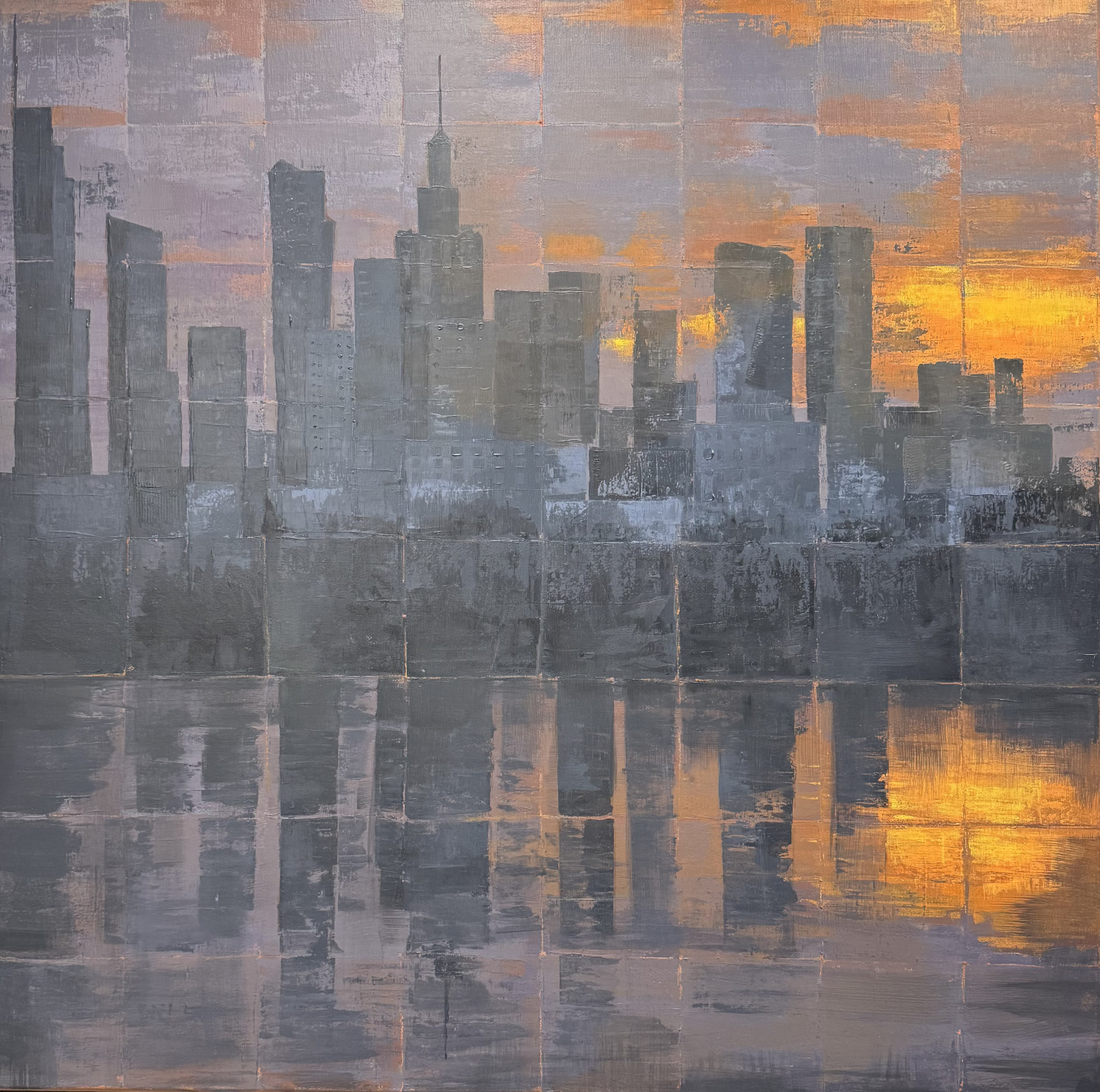 The Warsaw in Sunset